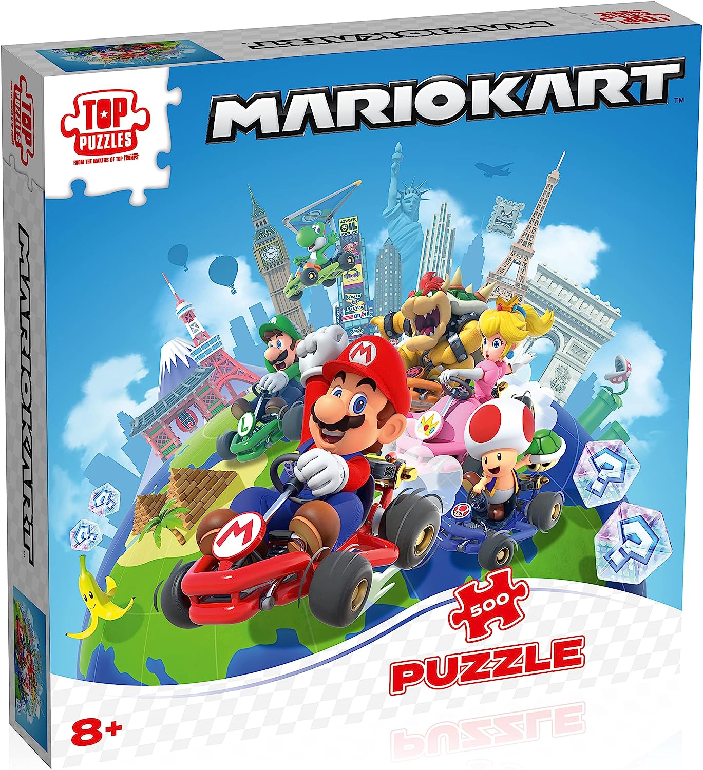 Nintendo - Puzzle Mario Kart - Autour du Monde - 500 pcs