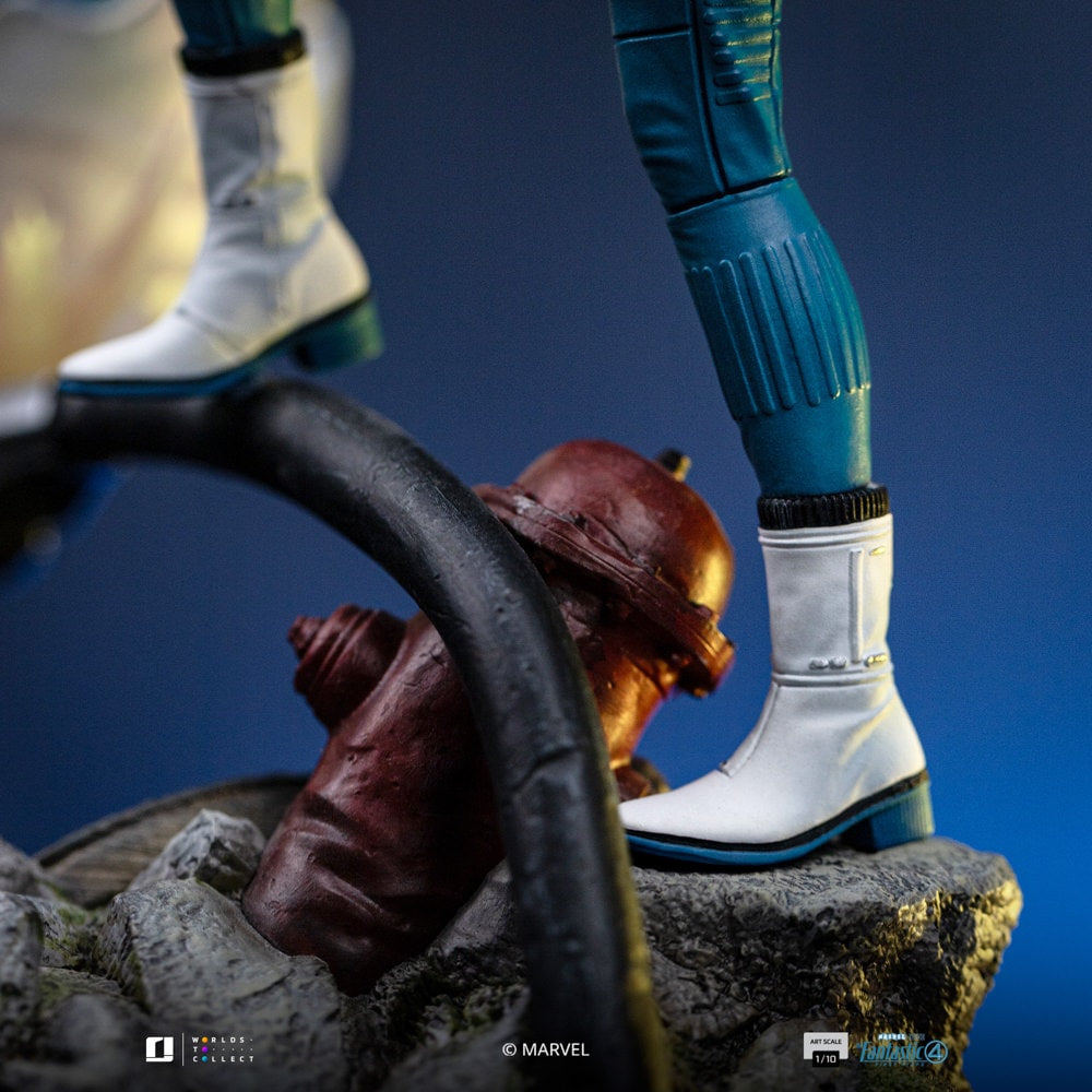 Iron Studios - Art Scale 1/10 - Marvel - The Fantastic Four: First Steps - Invisible Woman Statue 27cm