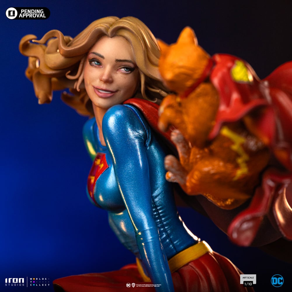 Iron Studios - Art Scale 1/10 - DC Comics Series 8 - Supergirl Statue 25cm - flash vidéo
