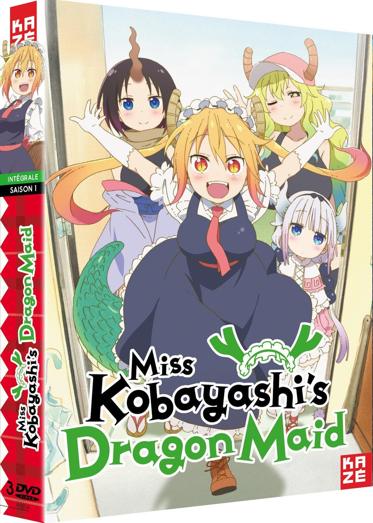Miss Kobayashi's Dragon Maid - Saison 1 [DVD]