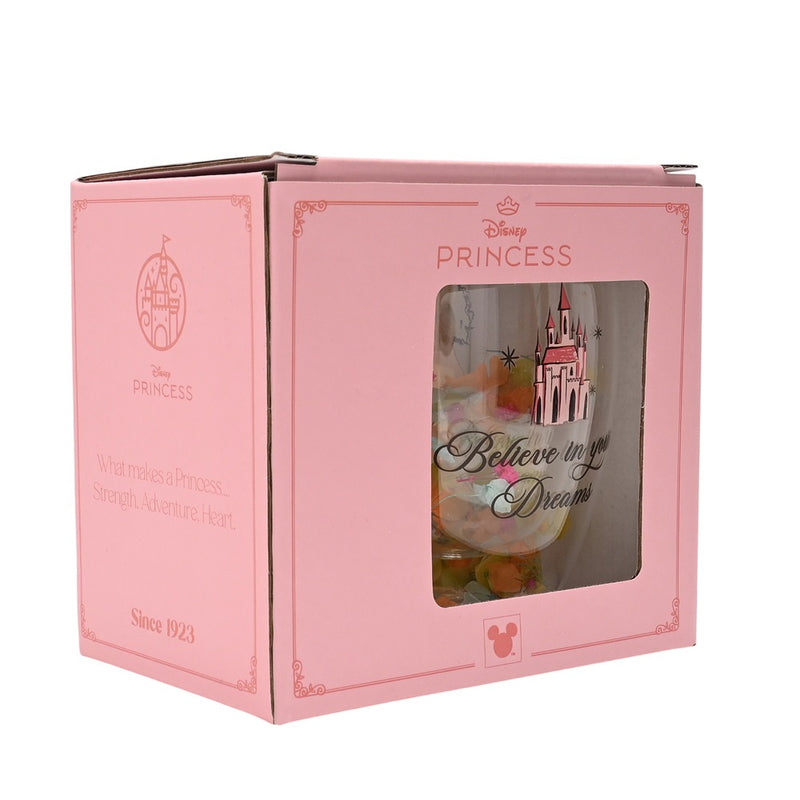 Disney - Princesses - Mug en verre "Fleurs Séchées Princesses" 300ml
