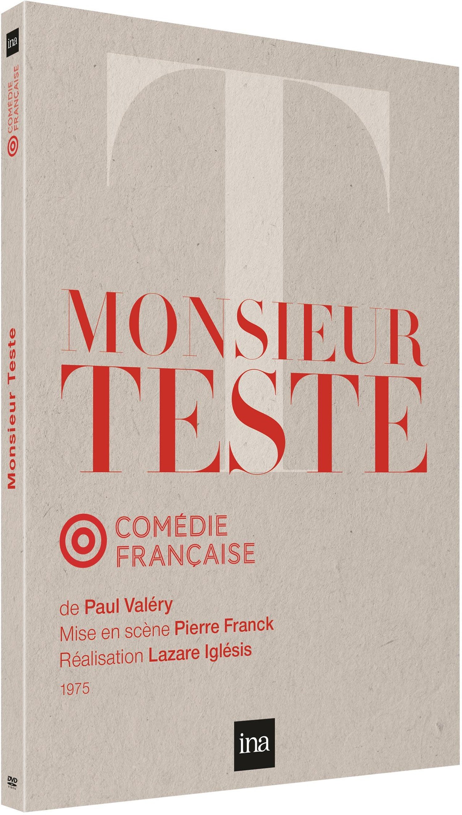 Monsieur Teste [DVD]