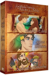 Les Grands Héros et Récits de la Bible - Coffret - Jardin d'Eden + Jonas et la Baleine + Sodome et Gomorrhe [DVD]
