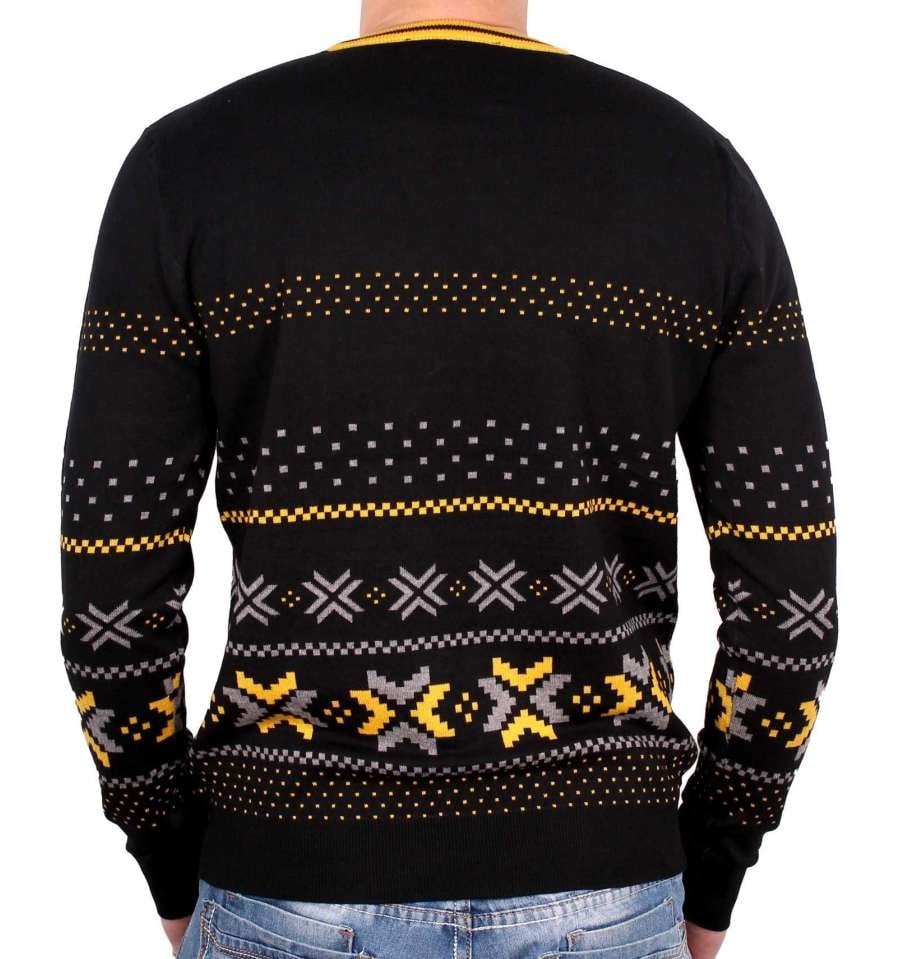 DC Comics - Ugly Batman Logo Christmas Sweater S - flash vidéo