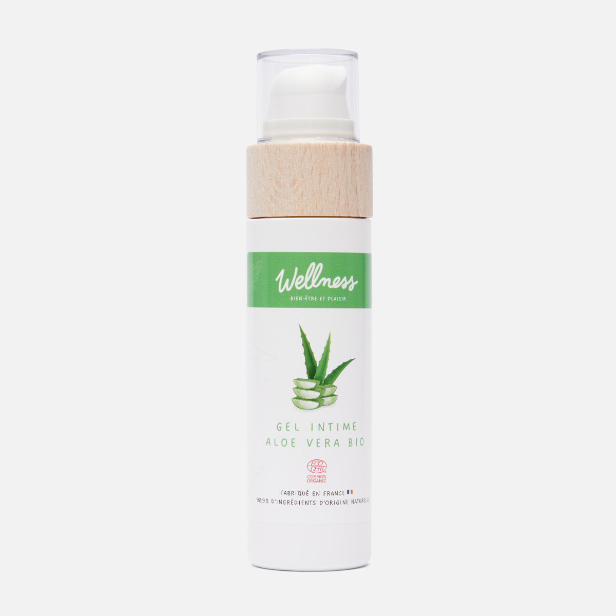 Lubrifiant gel intime à l'aloe vera certifié Cosmos Organic [Bien-être] - flash vidéo