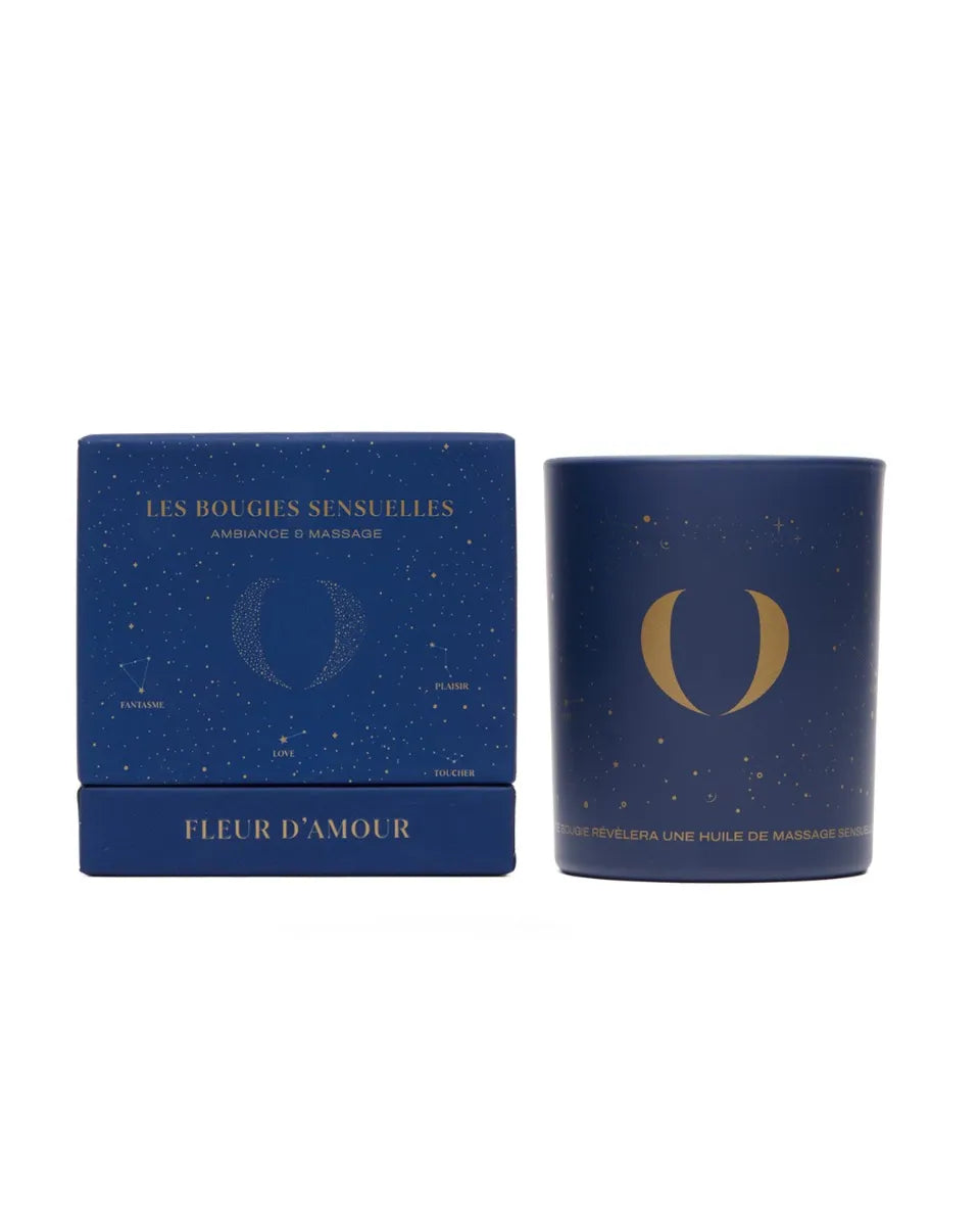 Bougie de Massage Sensuelle Fleur d'Amour [Bien-être] - flash vidéo