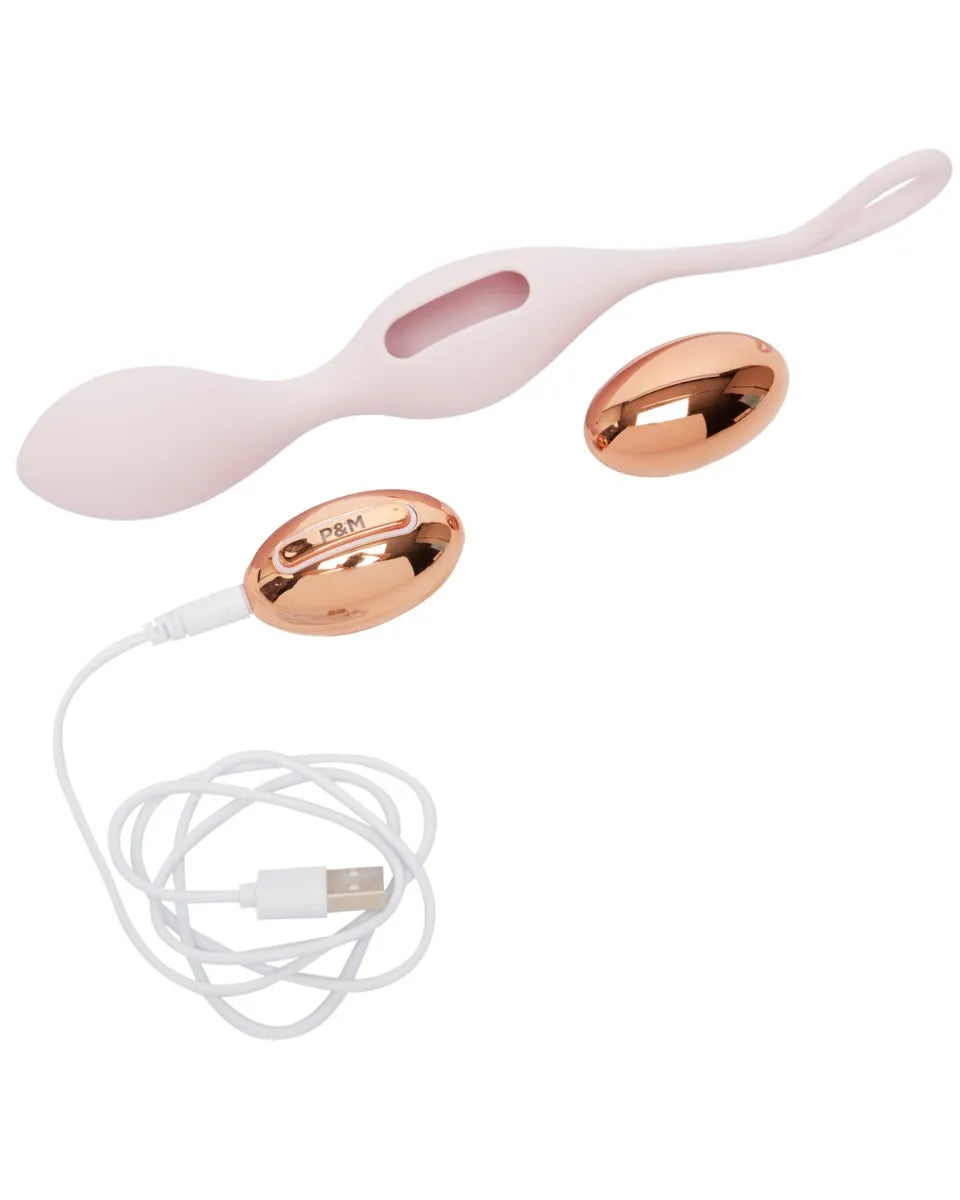 Boules de Geisha vibrantes télécommandées Swing Balls [Bien-être] - flash vidéo