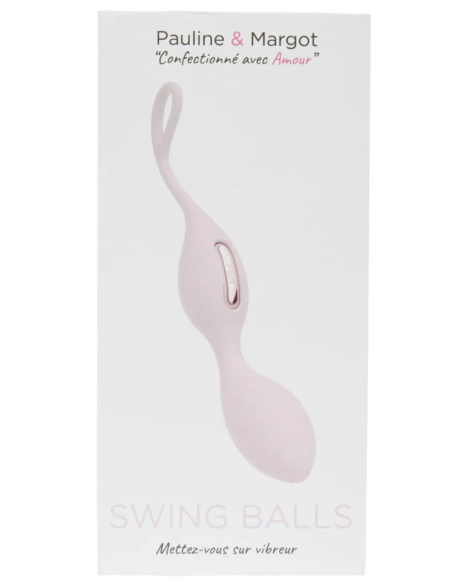 Boules de Geisha vibrantes télécommandées Swing Balls [sextoys]
