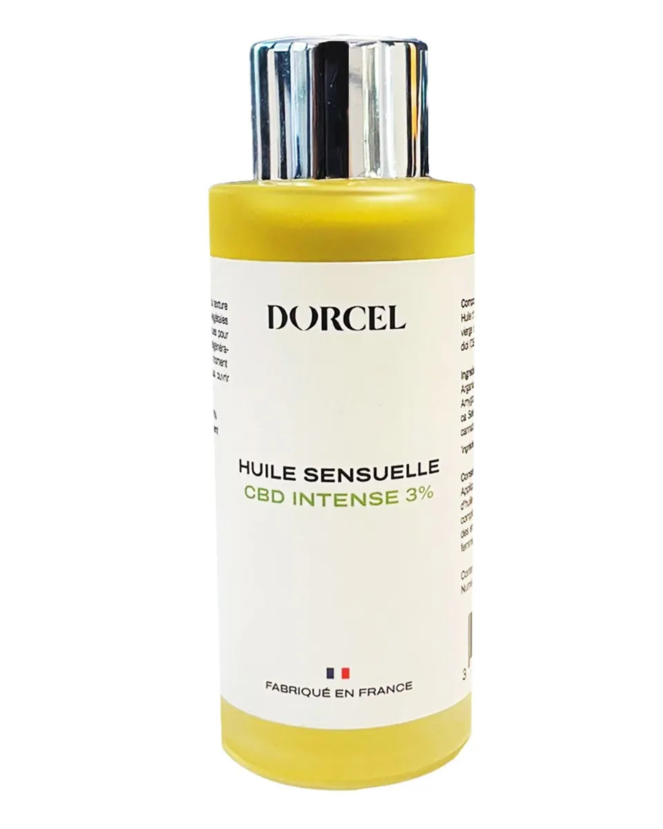 Huile de massage sensuelle embrassable au CBD intense [Bien-être] - flash vidéo