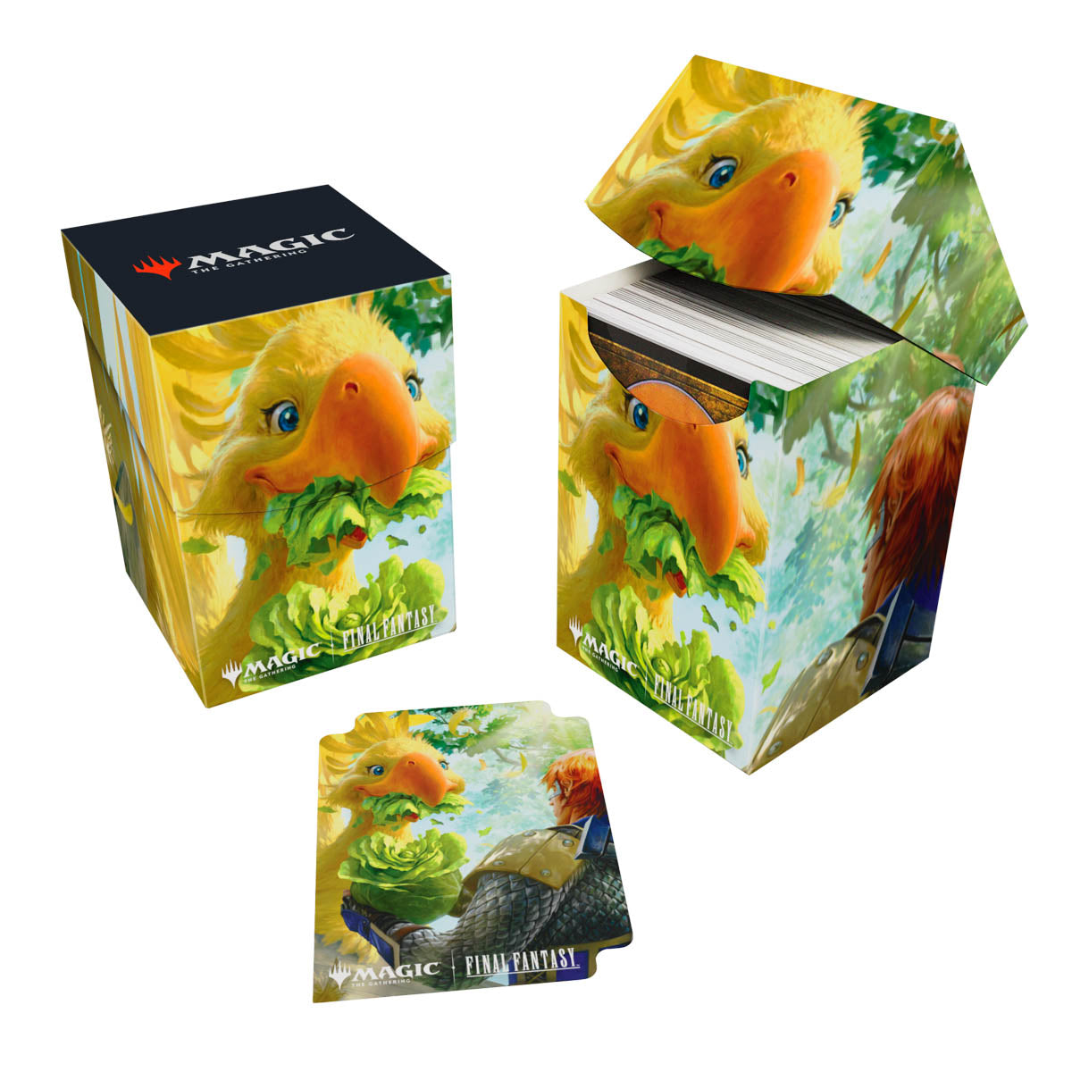 Ultra Pro - Magic: The Gathering - Universes Beyond: Final Fantasy - Boîte de deck 100+ Gysahl Greens