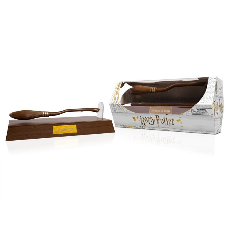Harry Potter - Stylo en forme de balai Nimbus 2000 en lévitation