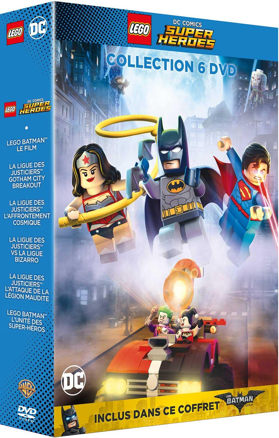 Lego DC Super Heroes - 6 films [DVD]