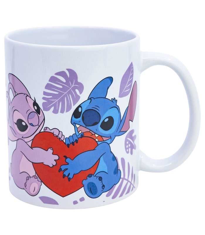 Stor - Lilo et Stitch - Mug Céramique "Stitch Safe" en Boîte Cadeau 325ml