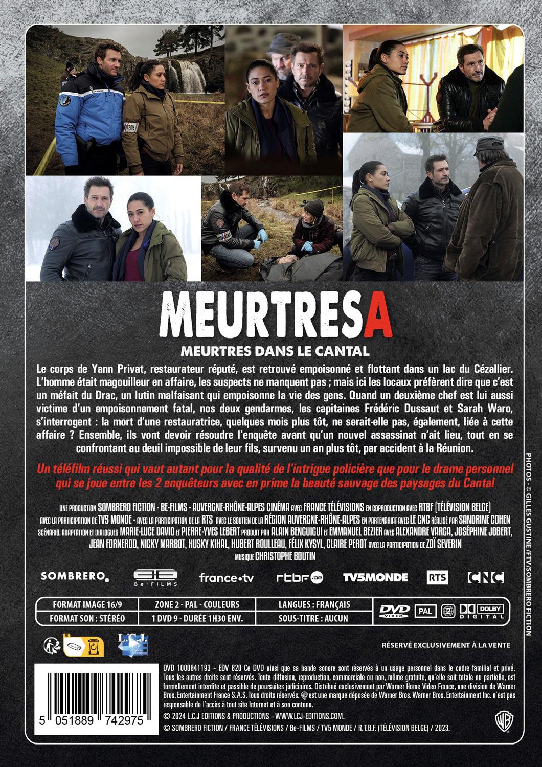 Meurtres à : Meurtres dans le Cantal [DVD]