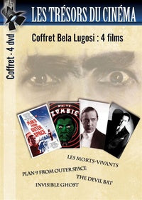 Coffret Bela Lugosi : plan 9 from outer space ; les morts-vivants ; the devil bat ; invisible ghost [DVD]