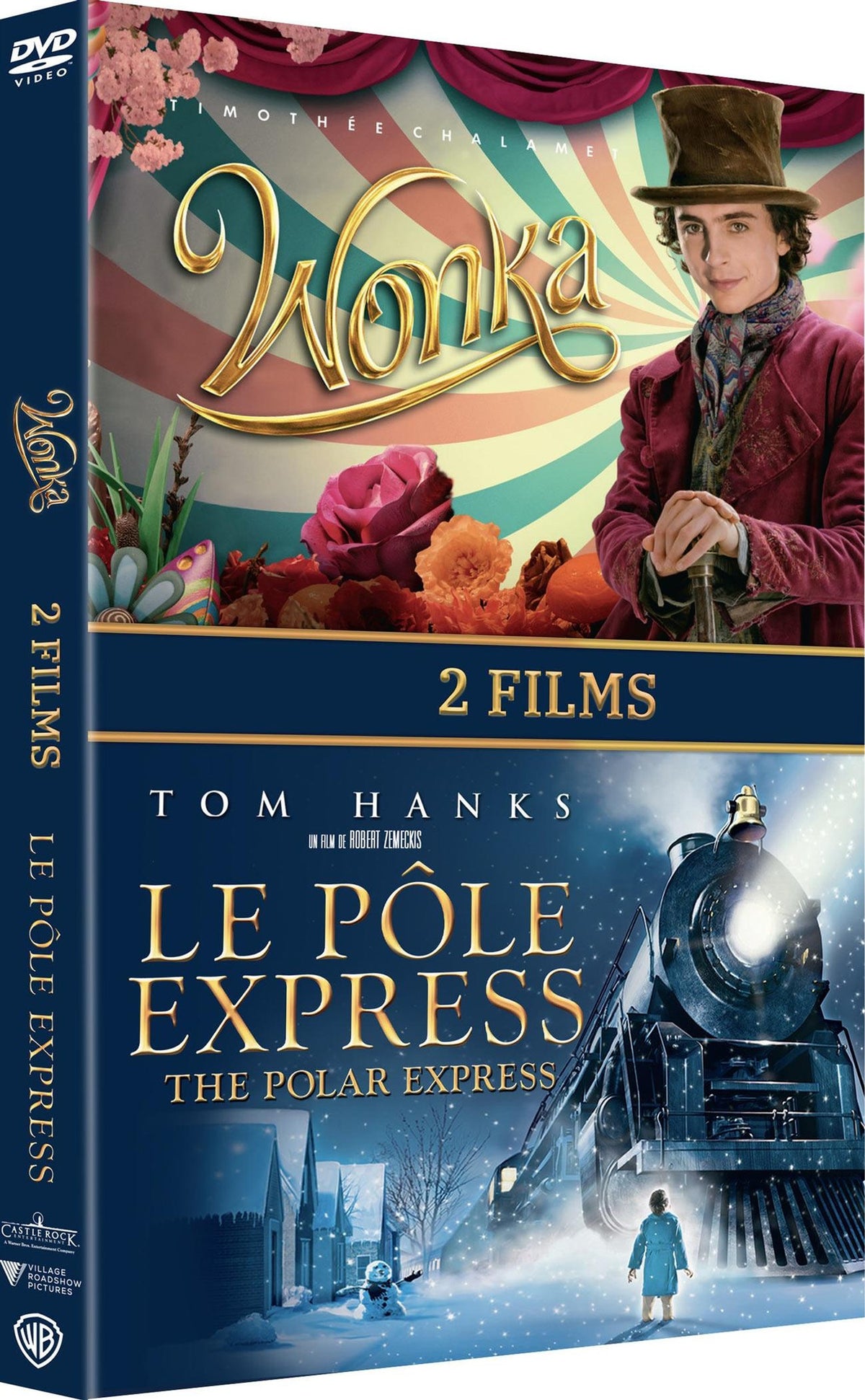Wonka + Le Pôle Express [DVD]