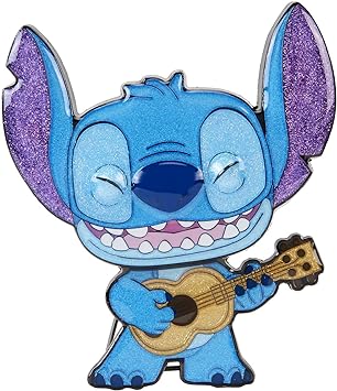 Funko Pop! Pin: Disney: Lilo and Stitch - Stitch with Ukulele (Diamond Glitter) - flash vidéo