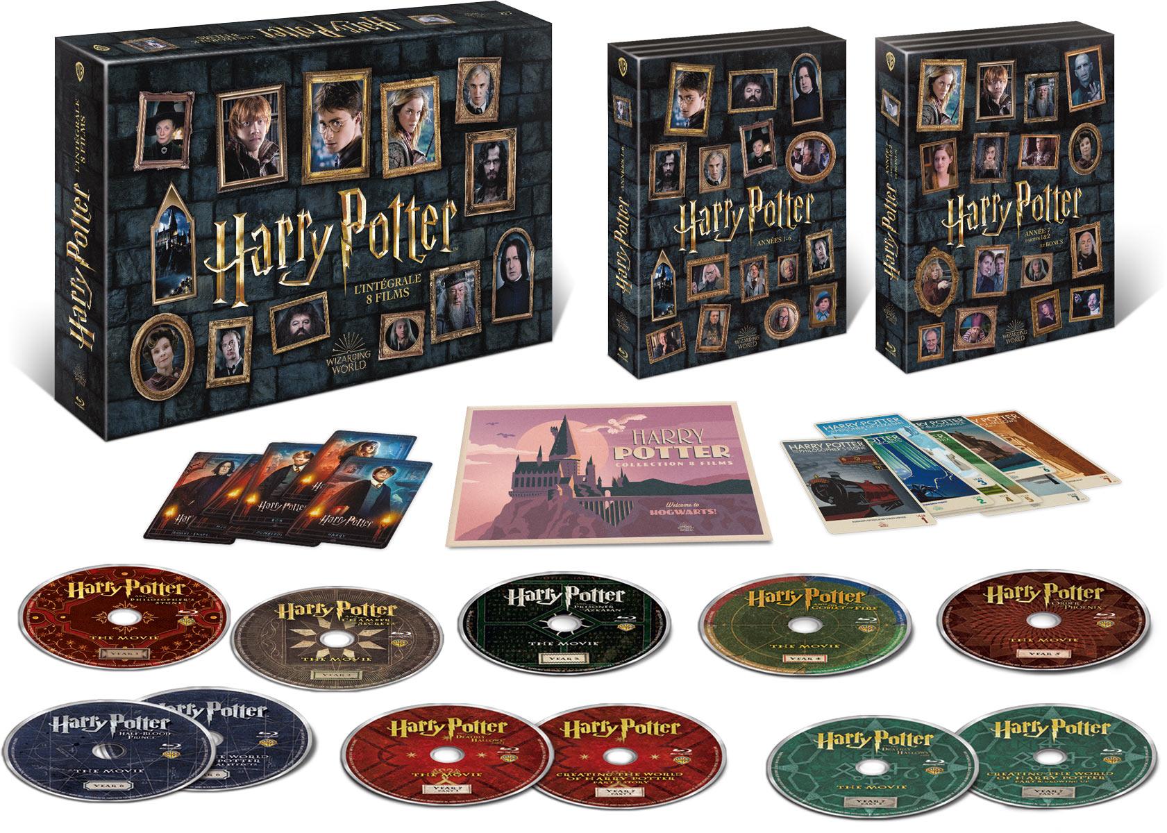 Harry Potter - L'intégrale des 8 films [Blu-ray]