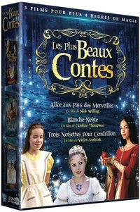 Plus beaux contes : Alice au pays des merveilles + Blanche-Neige + Trois noisettes pour Cendrillon [DVD]