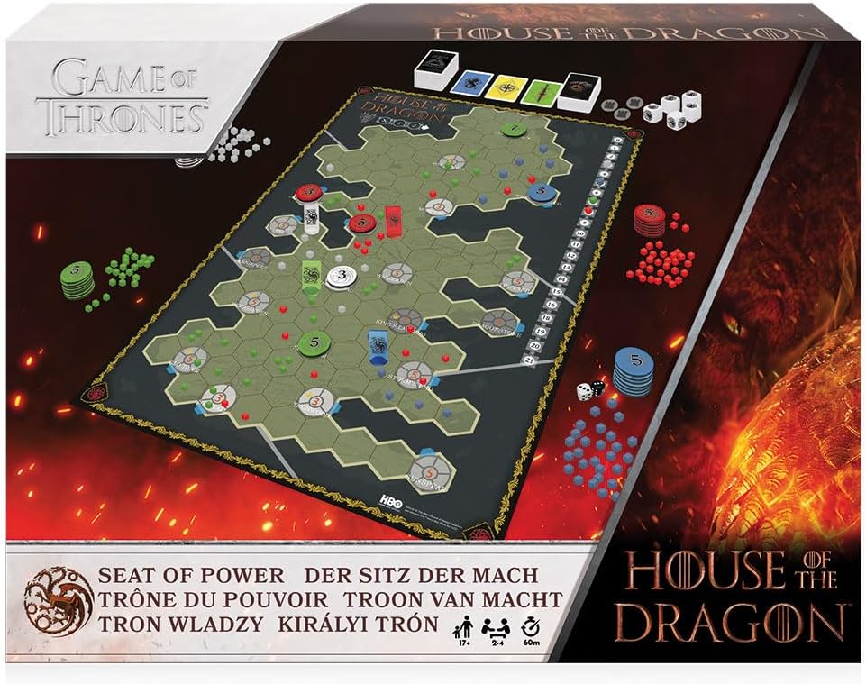 Shuffle - Jeu de plateau Game of Thrones: House of the Dragon Trône du Pouvoir - flash vidéo