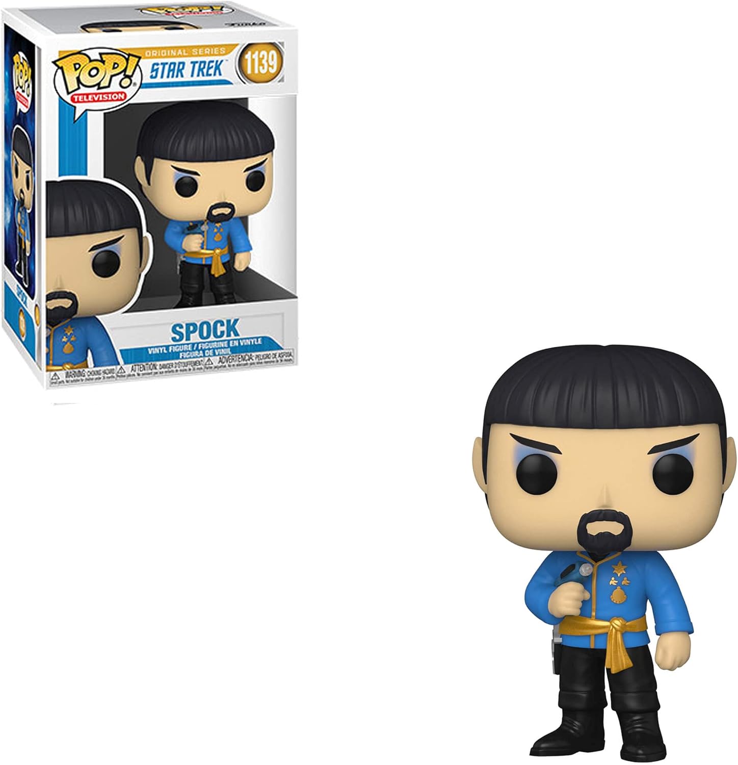 Funko Pop! TV: Star Trek: The Original Series - Spock (Mirror Mirror Outfit) ENG Merchandising - flash vidéo