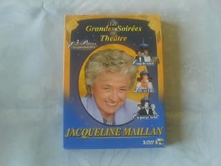 Les Grandes soirées du théâtre avec Jacqueline Maillan - Coffret 3 DVD : Coup de soleil - Lily et Lily - On purge bébé
