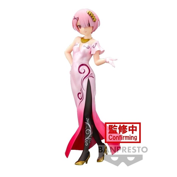 Re:ZERO - Starting Life in Another World - Glitter & Glamours - Ram Another Color Ver. Statue 23cm - flash vidéo