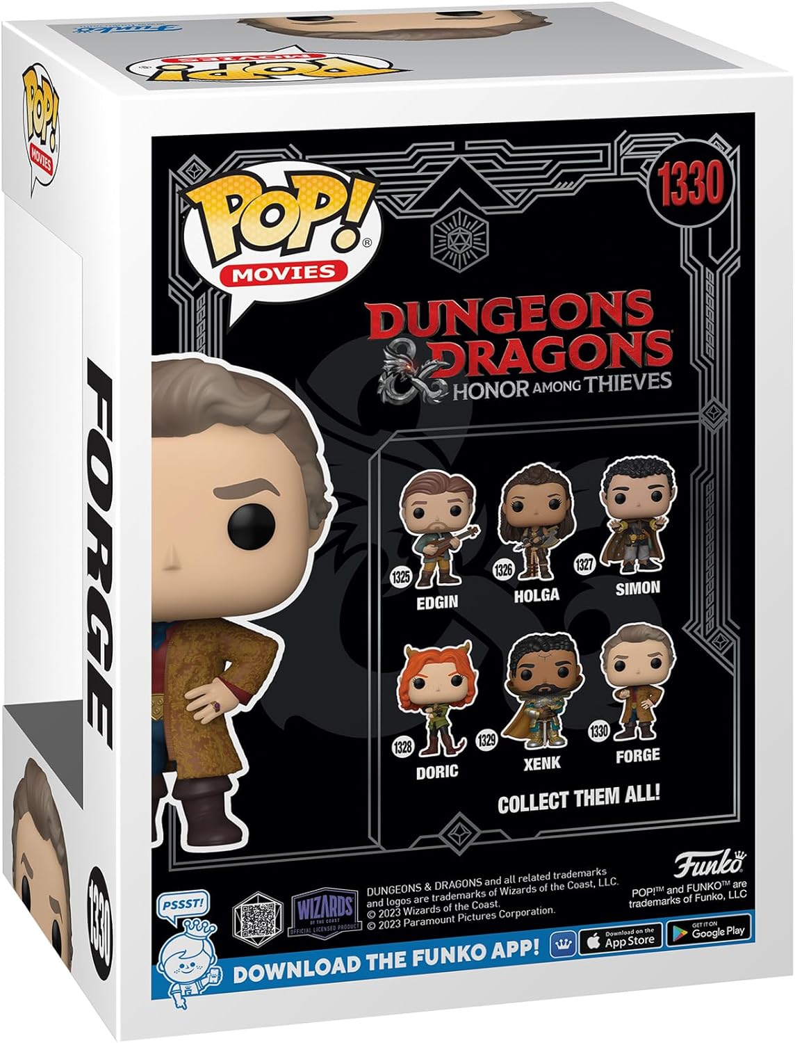 Funko Pop! Movies: Dungeons & Dragons: Honor Among Thieves - Forge - flash vidéo