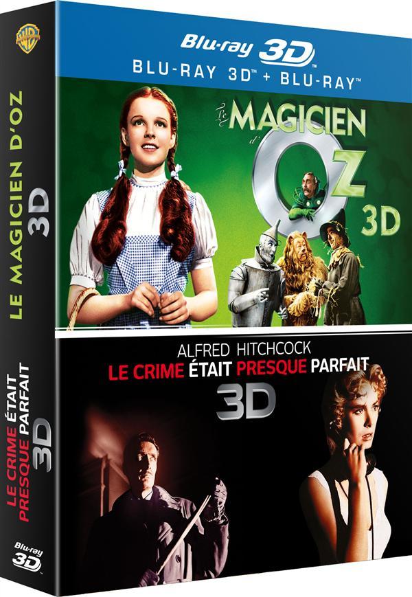Le magicien d'Oz 3D + Le crime était presque parfait 3D [Blu-ray 3D]
