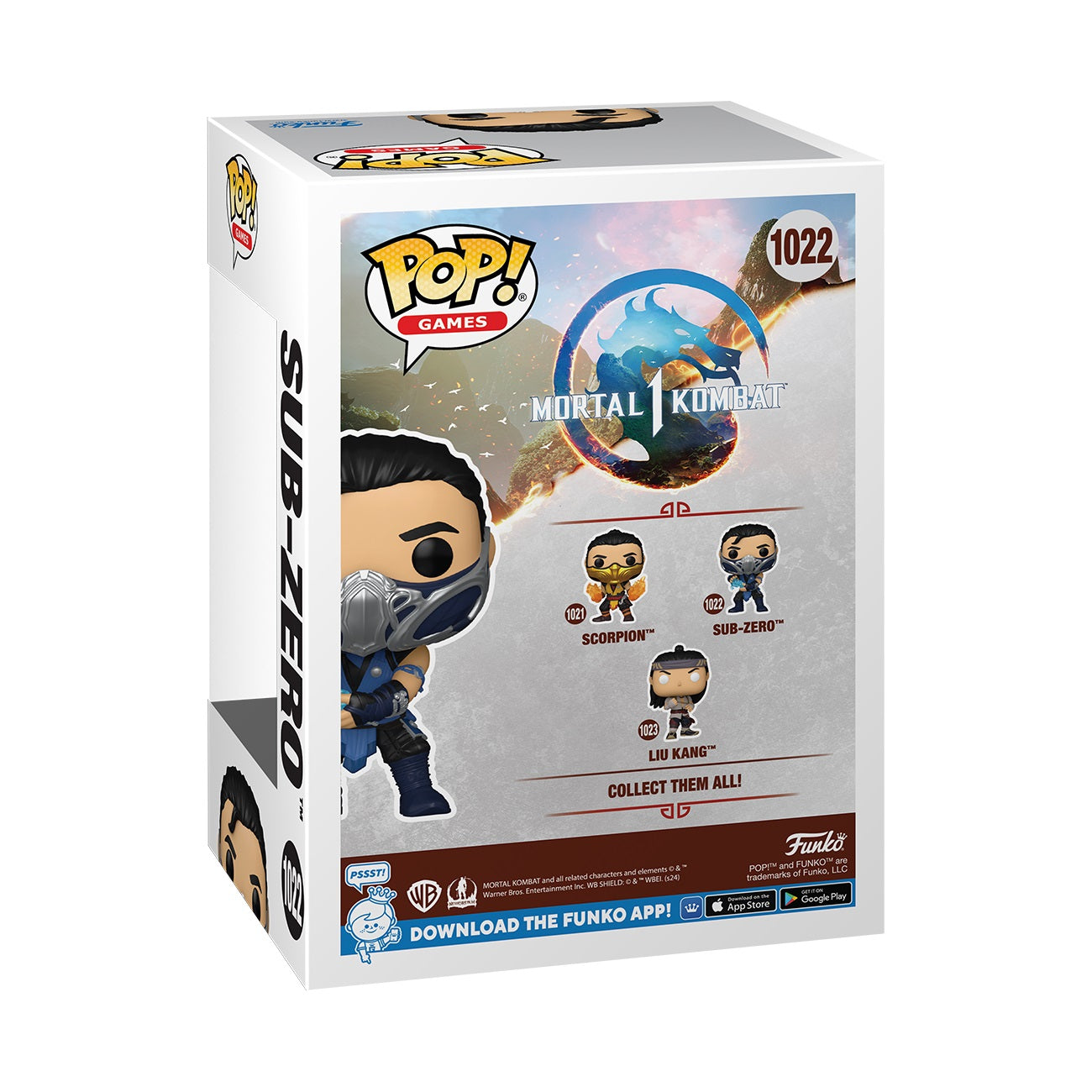 Funko Pop! Games: Mortal Kombat 1 - Sub Zero - flash vidéo