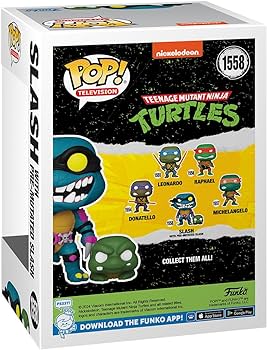 Funko Pop! TV: Teenage Mutant Ninja Turtles - Slash & Pre-mutated Slash - flash vidéo