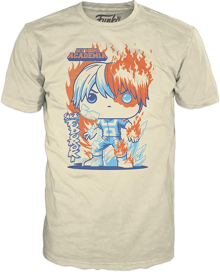 Funko NEWBoxed Tee: My Hero Academia - Todoroki - S - CONFIDENTIAL - flash vidéo