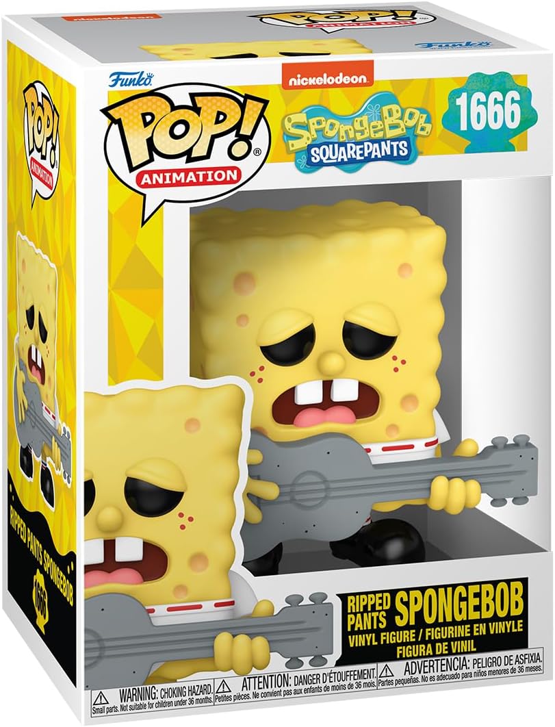 Funko Pop! TV: SpongeBob SquarePants 25th Anniversary - SpongeBob (with Guitar) - flash vidéo