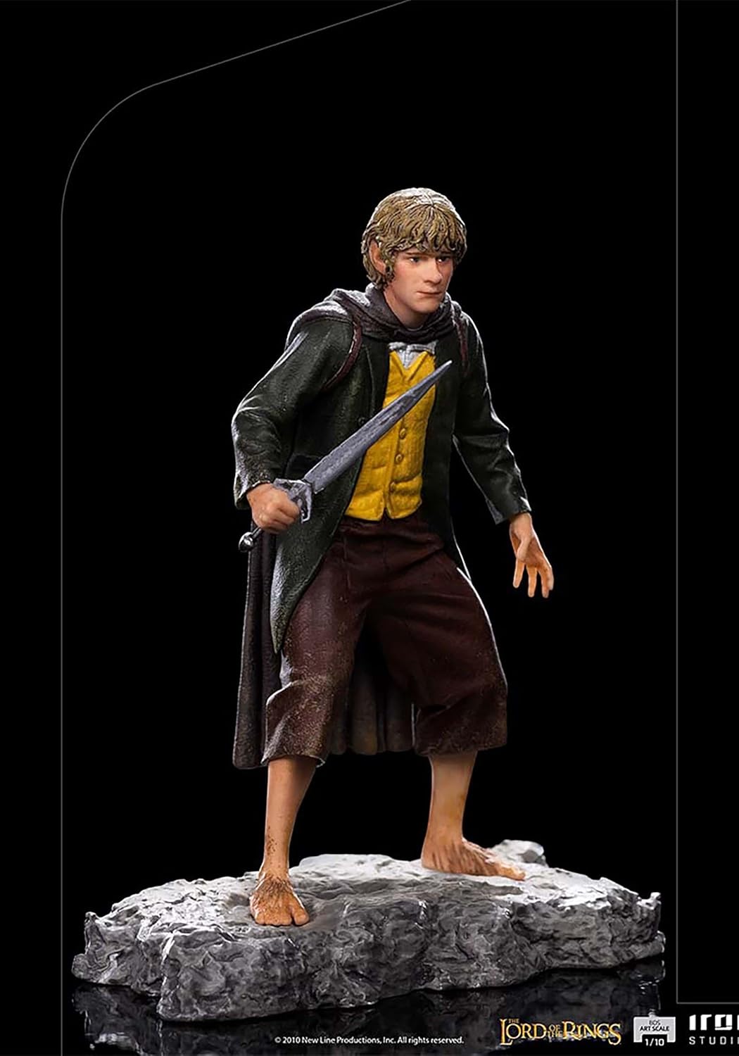 Iron Studios - BDS Arts Scale 1/10 - The Lord of the Rings - Merry Brandybuck Statue 12cm - flash vidéo