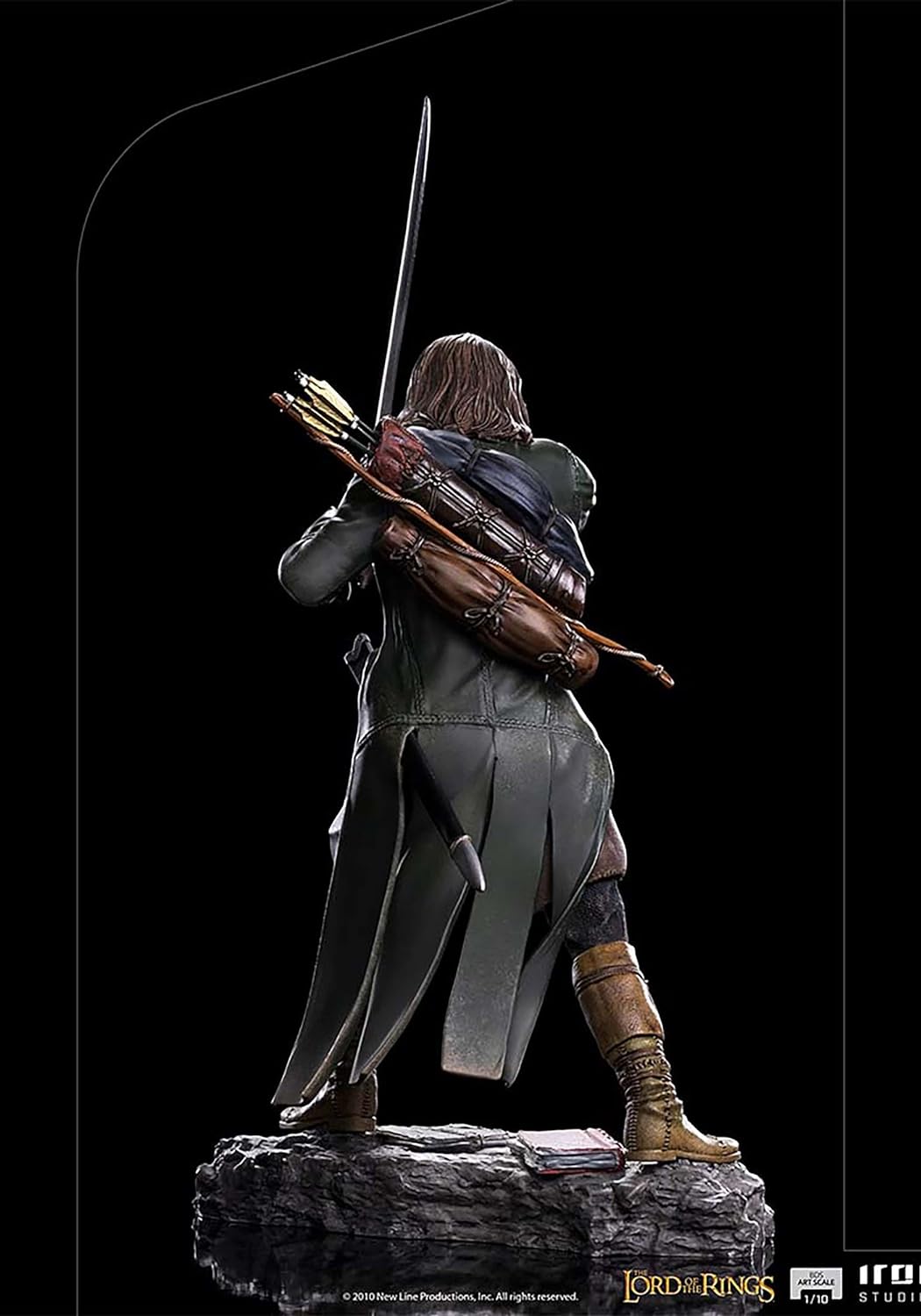 Iron Studios - BDS Arts Scale 1/10 - The Lord of the Rings - Aragorn Statue 24cm - flash vidéo