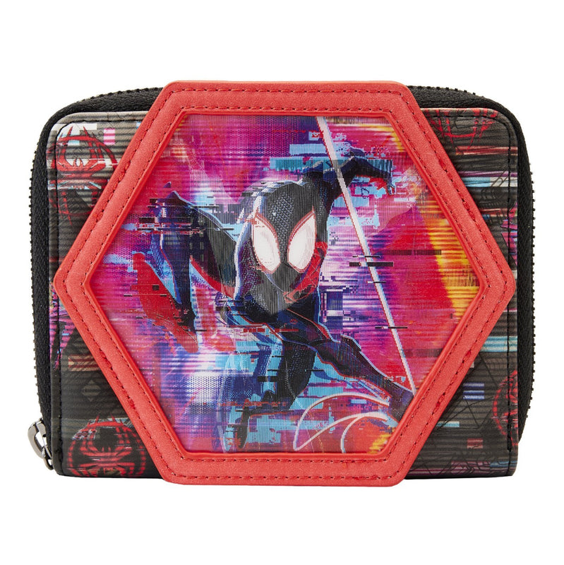 Loungefly: Marvel - Across the Spiderverse Lenticular Zip Around Wallet