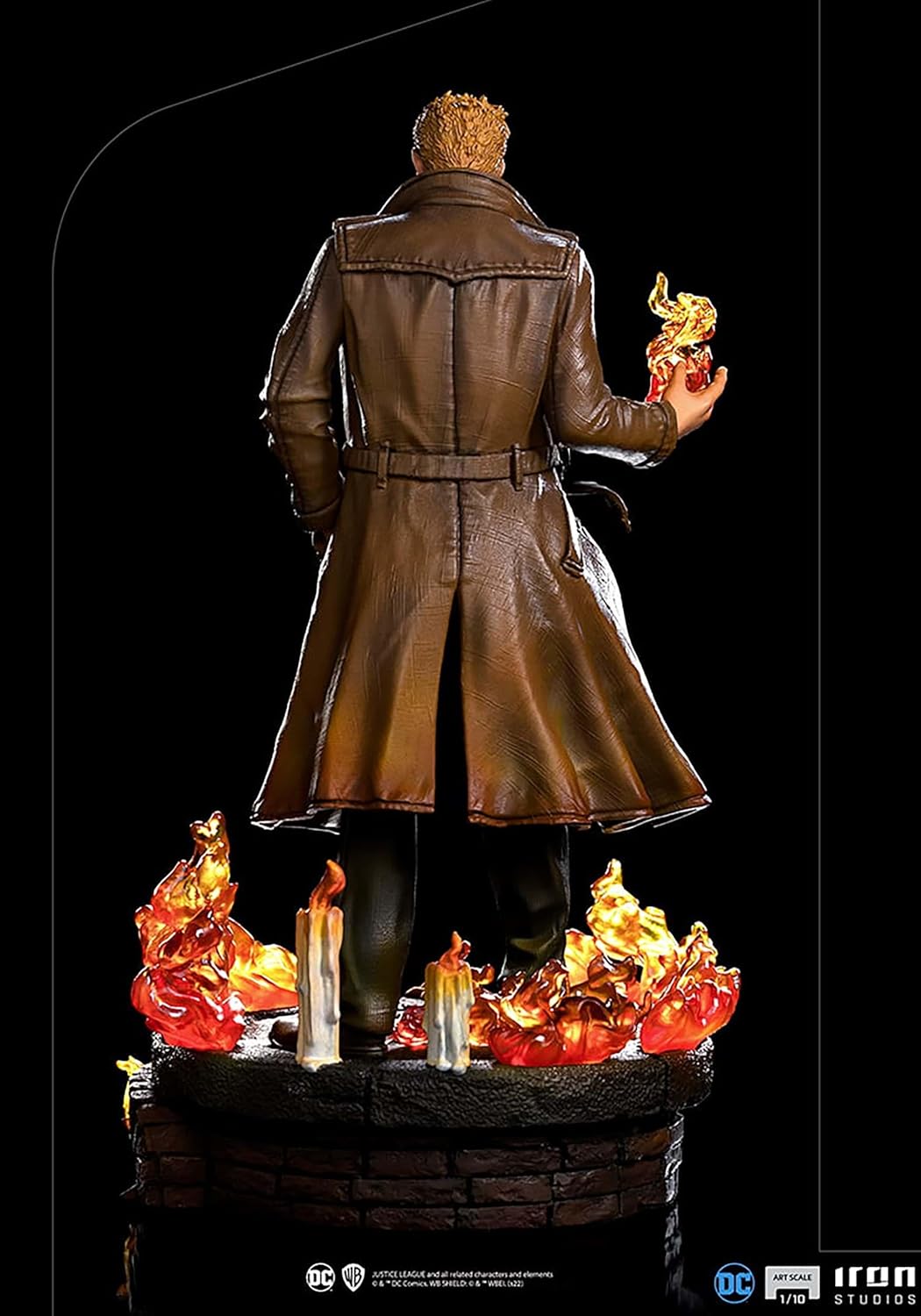 Iron Studios - Arts Scale 1/10 - DC Comics Series - John Constantine Statue 23cm - flash vidéo