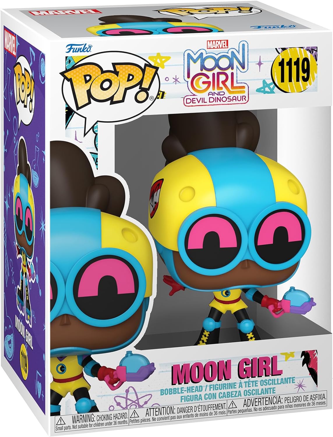 Funko Pop! Marvel: Moon Girl & Devil Dino - Moon Girl - flash vidéo