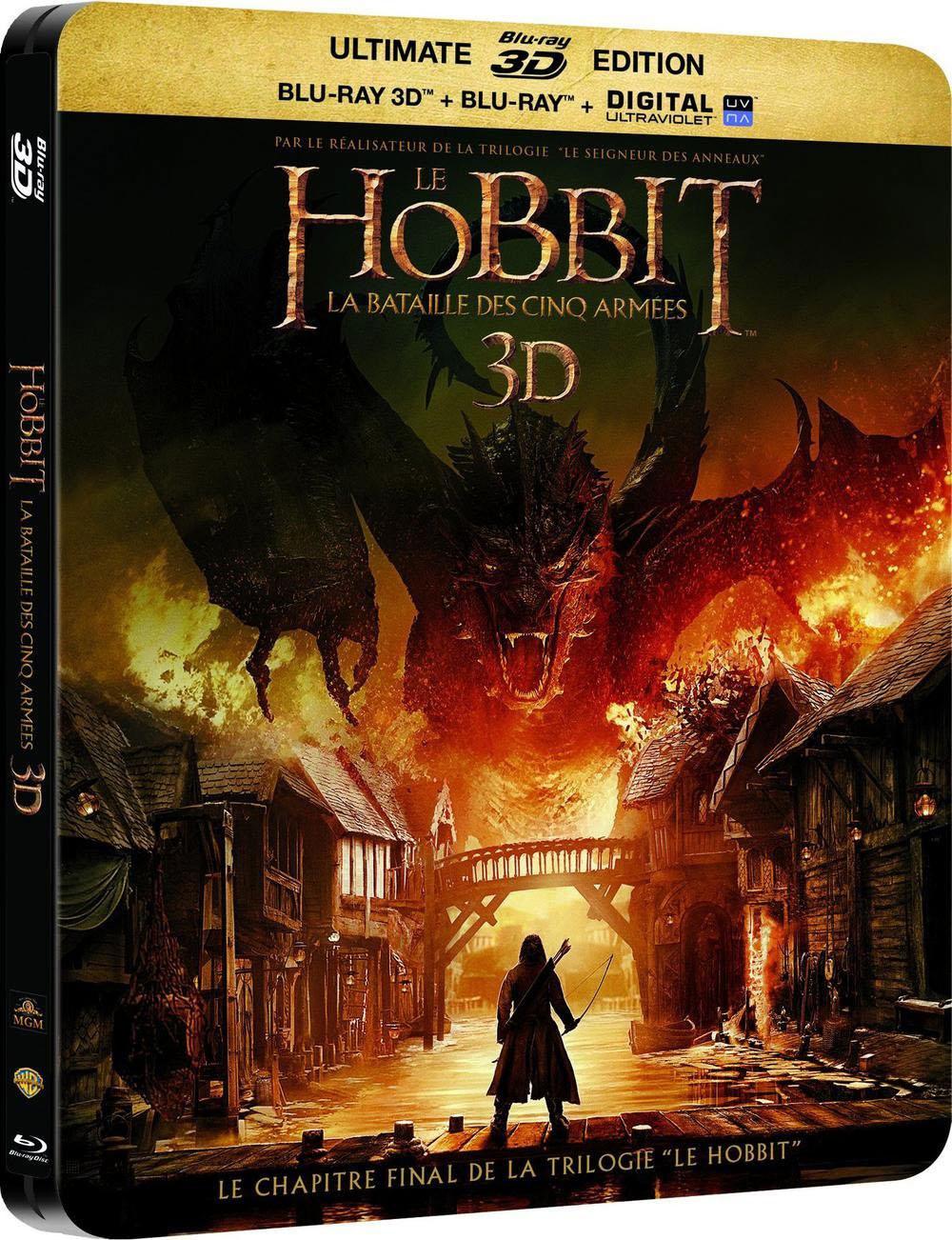 Le Hobbit : La bataille des Cinq Armées [Blu-ray 3D]