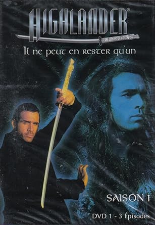 HIGHLANDER (il peut en rester qu'un) - Saison 1 - épisodes 1 à 3 [DVD] - flash vidéo