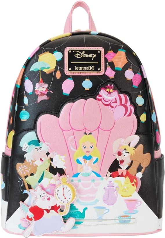 Loungefly: Disney - Alice in Wonderland - Unbirthday Mini Backpack - flash vidéo