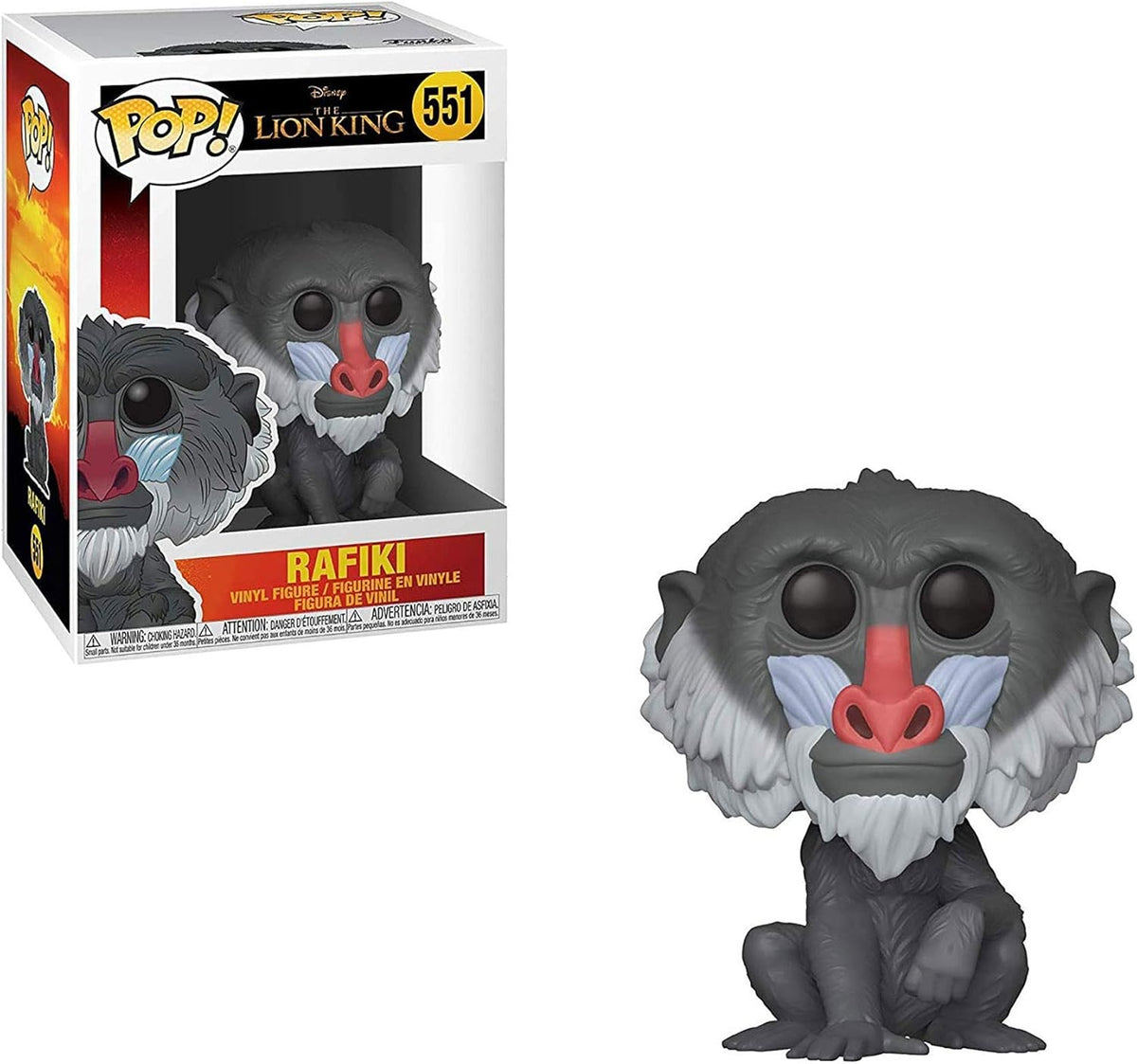 Funko Pop! Disney The Lion King Live Action Rafiki ENG Merchandising - flash vidéo