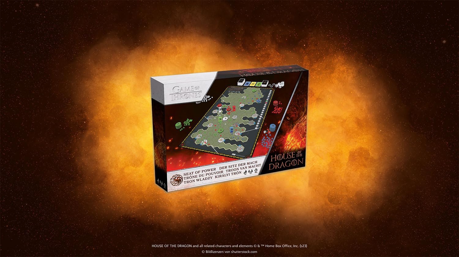 Shuffle - Jeu de plateau Game of Thrones: House of the Dragon Trône du Pouvoir - flash vidéo