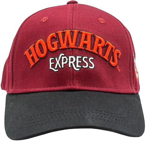 Harry Potter - Casquette de Baseball "Hogwarts Express" Bordeaux et Noir - flash vidéo