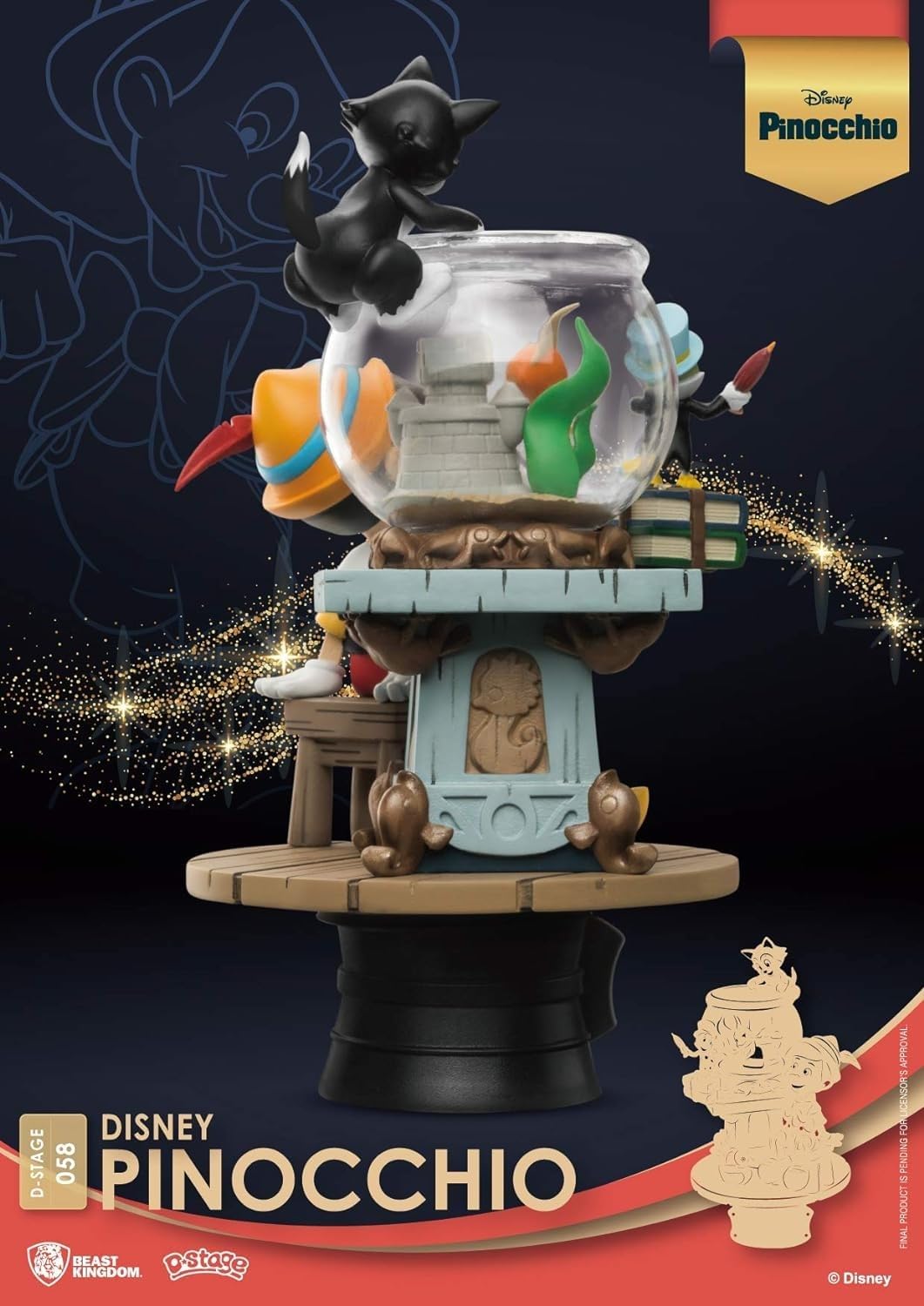 Disney - Diorama-058 - Pinocchio - flash vidéo
