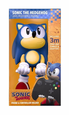 Cable Guys - Sega - Sonic the Hedgehog - Sonic Support Chargeur pour Téléphone et Manette