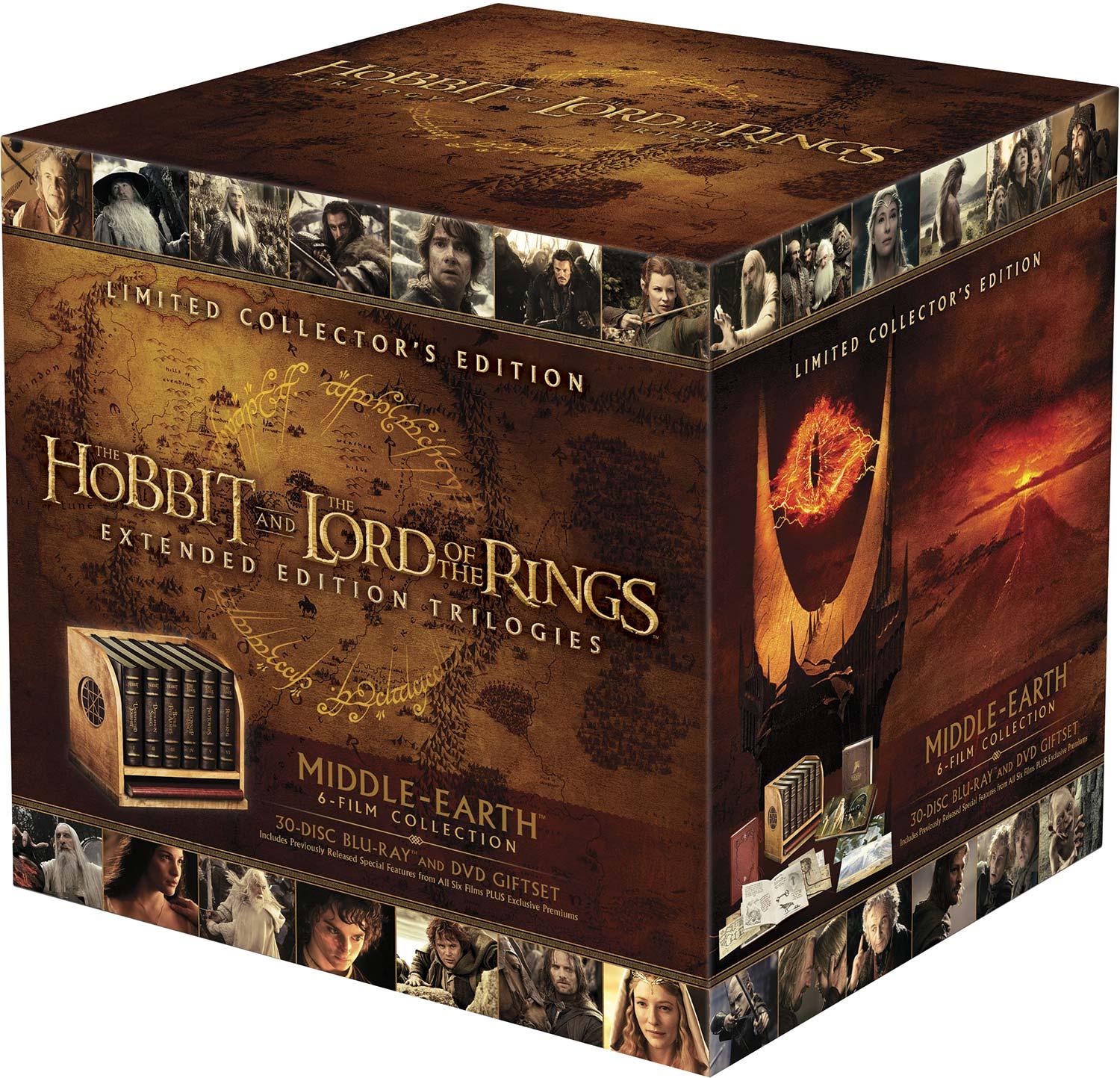 Le Hobbit et Le Seigneur des Anneaux, les trilogies [Blu-ray]
