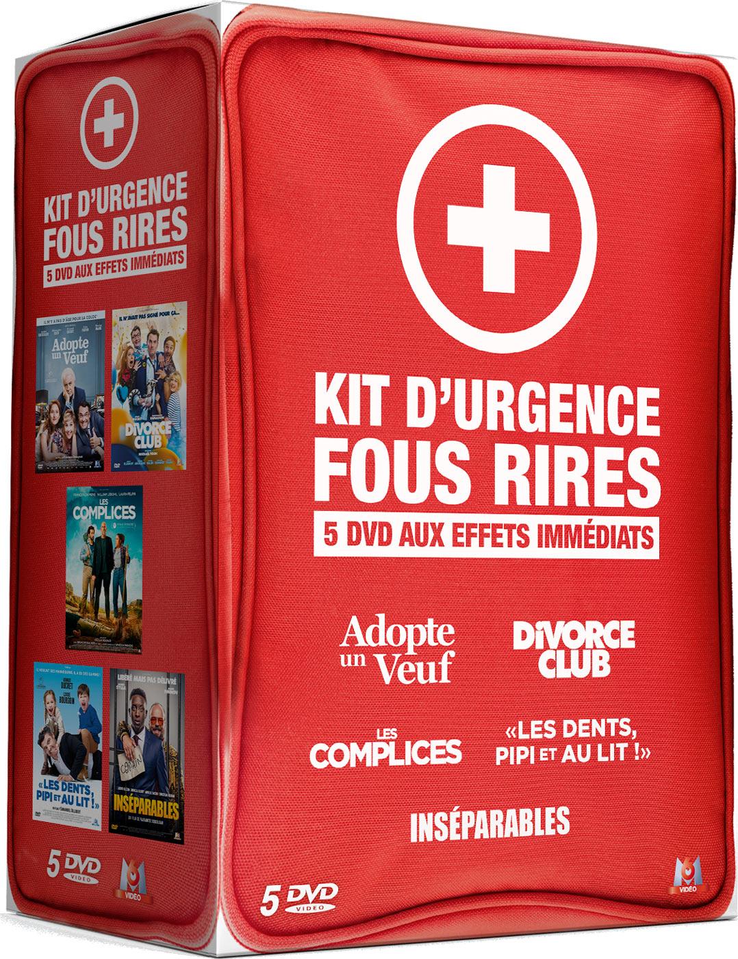 Kit d'urgence fous rires - Coffret 5 DVD aux effets immédiats [DVD]