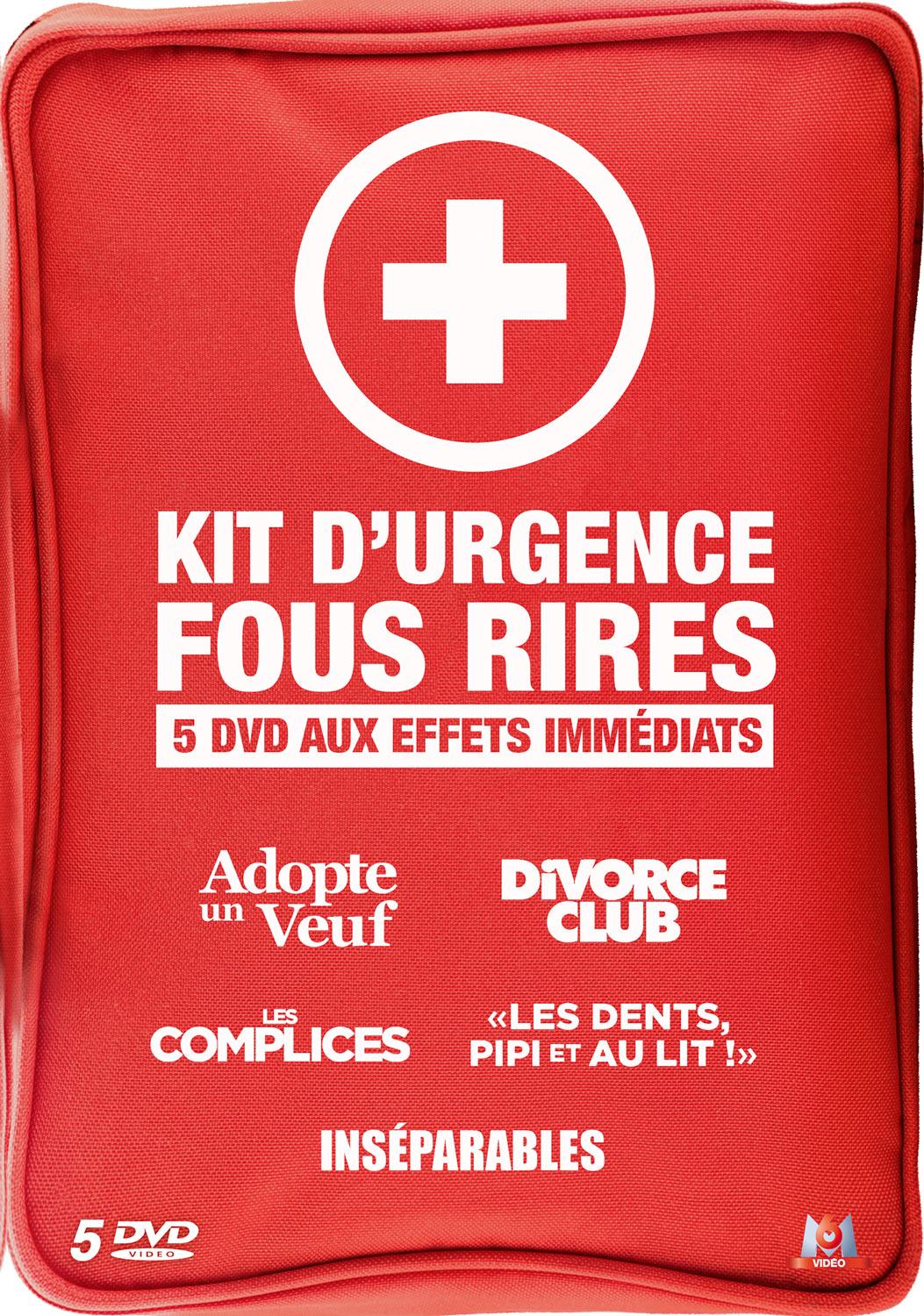 Kit d'urgence fous rires - Coffret 5 DVD aux effets immédiats [DVD]