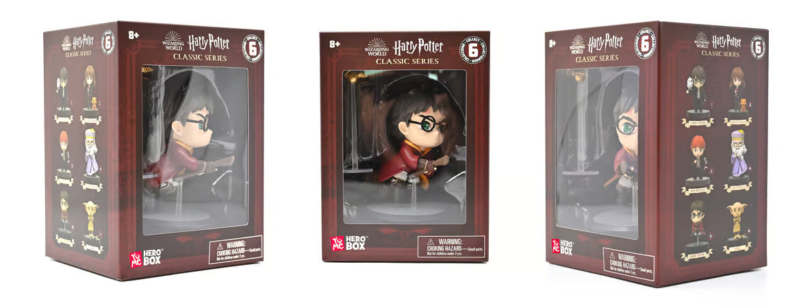 YuMe Hero Box Classic Series - Display de figurines Harry Potter 8cm (12 unités)